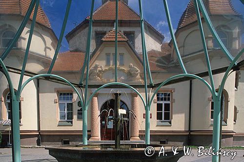 Sopot, zakład balneologiczny, przeszklona altana