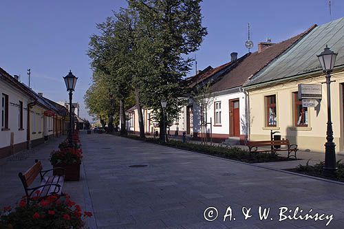 Stary Sącz, uliczka i kamienice