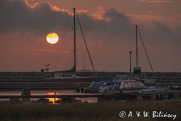 port Stenshamn na wyspie Utlangan, Szwecja