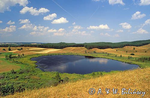 Suwalski Park Krajobrazowy, jeziorko polodowcowe, ozy polodowcowe