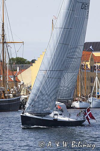 Port w Svendborg na wyspie Fyn, Fionia, Dania
