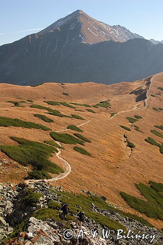 Tatry na Ornaku widok na Błyszcz i Bystrą