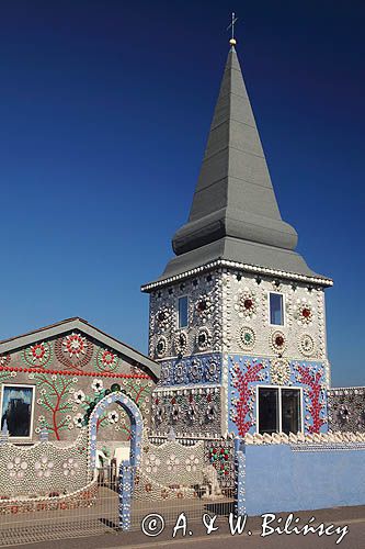 Muszelkowy Dom w Thyboron, Sneglehuset, Limfjord, Jutlandia, Dania