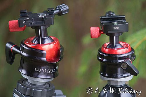 Uniqball head UBH35X & UBH45XC - fot A&W Bilińscy bank zdjęć