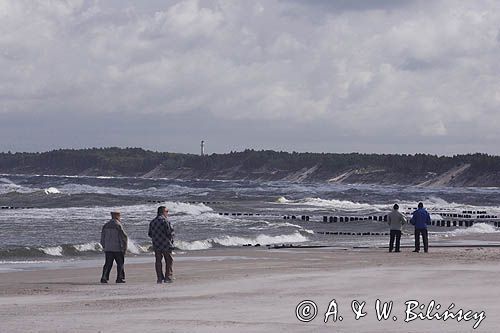Ustka plaża