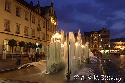 Wrocław, Stare Miasto, fontanna na Rynku