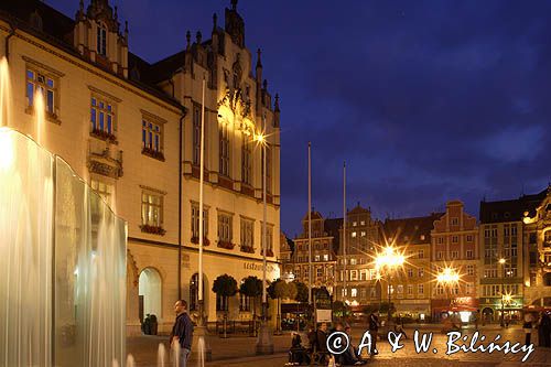 Wrocław, Stare Miasto, fontanna na Rynku