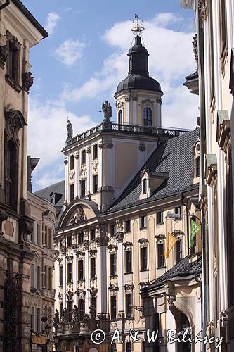 Wrocław, budynek Uniwersytetu Wrocławskiego