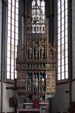 Bardiów, Bardiejów, Bardyjów, Bardejów, słow. Bardejov, niem. Bartfeld, węg. Bártfa, czes. Bardijov lub Bardějov, cyg. Bartwa, kościół św. Idziego przy Rynku, Słowacja, ołtarz główny