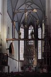 Bardiów, Bardiejów, Bardyjów, Bardejów, słow. Bardejov, niem. Bartfeld, węg. Bártfa, czes. Bardijov lub Bardějov, cyg. Bartwa, kościół św. Idziego przy Rynku, Słowacja, w nawie głównej