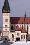 Bardiów, Bardiejów, Bardyjów, Bardejów, słow. Bardejov, niem. Bartfeld, węg. Bártfa, czes. Bardijov lub Bardějov, cyg. Bartwa, kościół św. Idziego przy Rynku, Słowacja