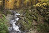 Wodospad na potoku Hylatym, Szepit, Bieszczady