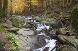 Wodospad na potoku Hylatym, Szepit, Bieszczady