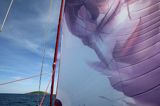 Bla Jungfrun i Safran pod genakerem, Kalmarsund, Szwecja