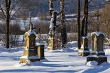 Bystre, stary cmentarz