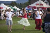 spontaniczny taniec, 3 Bieszczadzki Festiwal Sztuk w Czarnej, Bieszczady