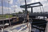 śluza Lexfahre na kanale Eider, Der Eiderkanall, Schleswig-Holsteinischer Canal, Niemcy
