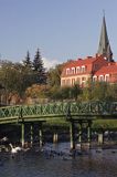 Ełk, mostek nad rzeką Ełk