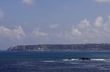 St Quen's Bay widok z La Corbiere Point, wyspa Jersey, Channel Islands, Anglia, Wyspy Normandzkie, Kanał La Manche
