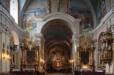 Kalwaria Zebrzydowska Sanktuarium wnętrze kościoła
