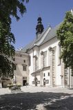 Kraków, Kościół św. Augustyna i św. Jana Chrzciciela i przylegający do niego Klasztor Sióstr Norbertanek na Zwierzyńcu przy ulicy Kościuszki 88