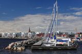 port jachtowy, marina w Lulea, Archipelag Lulea, Szwecja, Zatoka Botnicka