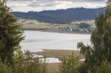 Zalew Czorsztyński, widok z Maniowych na Frydman, Pieniny