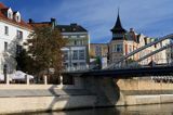 Opole, nad kanałem Młynówka, most