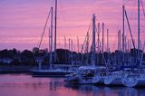 marina w Port la Foret, Finistere, Bretania, Francja