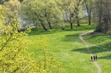 Sanok, łąki nad Sanem