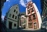 Wrocław. Kamienice Jaś i Małgosia przy Rynku
