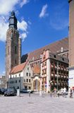 Wrocław. Kościół św . Elżbiety i Kamienice Jaś i Małgosia